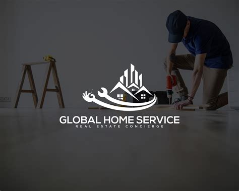 Global Home Service - Logo Design on Behance