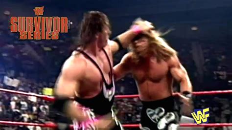 Shawn Michaels vs. Bret Hart - WWF Survivor Series 1997 promo - YouTube