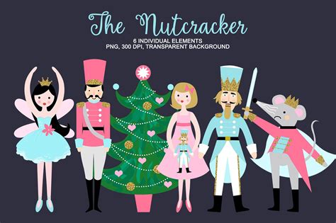 Nutcracker Clipart, Christmas Ballet | Nutcracker christmas card ...