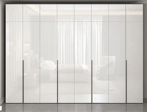 Modern White High Gloss Wardrobe Design For Bedroom Furniture - Buy ...