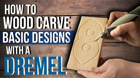 How to Wood Carve Basic Celtic Designs With a Dremel Tool - YouTube