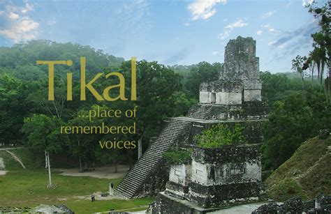 Tikal Map | Maya Ruins of Tikal