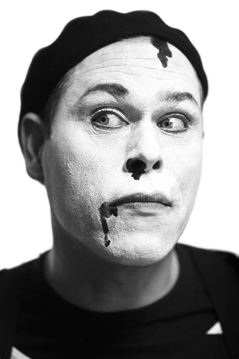 Mime in black and white | Studio portraits of a mime / More … | Flickr