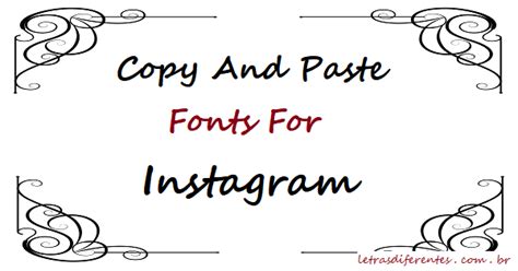 Copy and Paste Fonts for Instagram - Psfont tk