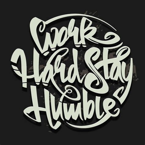 Work Hard Stay Humble Sticker