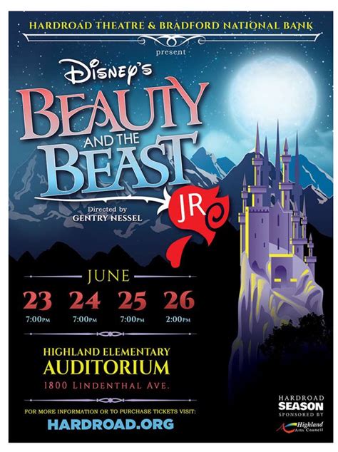 DISNEY’S BEAUTY AND THE BEAST JR. | Hard Road Theatre