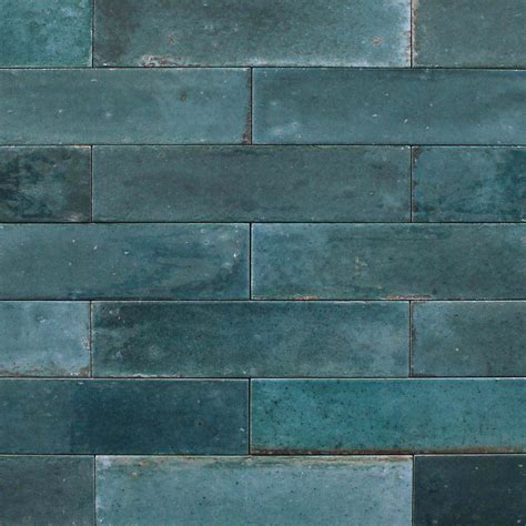 Lume 2"x 9" Glazed Porcelain Subway Tiles - Glossy Blue – Rocky Point ...