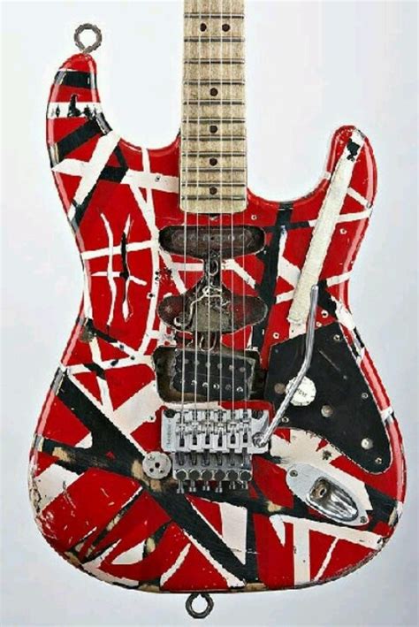 Eddie Van Halen's Frankenstein guitar | Guitar, Signature guitar, Van halen