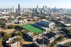 Aerial view of the Georgia Tech campus from 1970. | georgia tech in ...