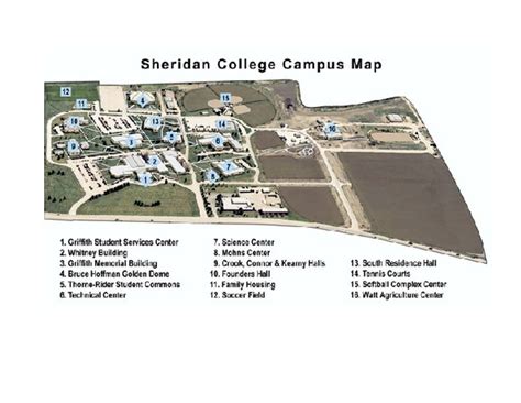 Sheridan College Campus Map - 3059 Coffeen Avenue Sheridan WY 82801 ...