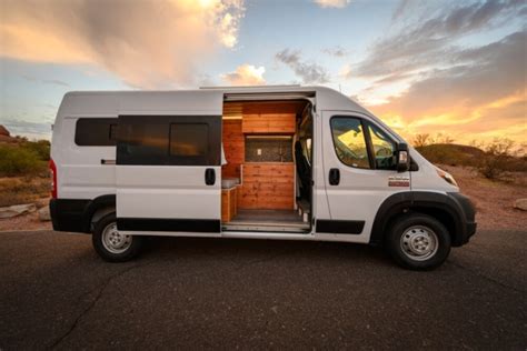 Customized Boho Camper Vans with Wooden Interiors Start at $36K