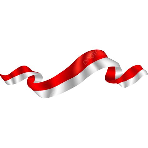 Bendera Indonesia Merah Putih Realistic Flag Free Vector, Bendera ...