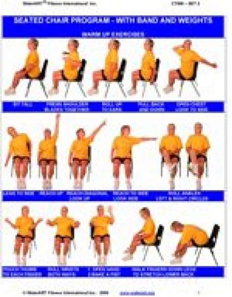 Chair Exercises For Seniors - Bing Images #Mobilityexercises | Здоровье