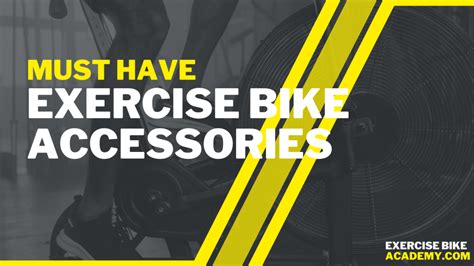 10 MUST Have Exercise Bike Accessories - Exercise Bike Academy