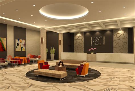 Hotel Lobby Lighting Design on Behance