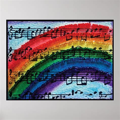 I Can Sing A Rainbow Poster | Zazzle