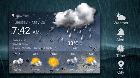 Real-time weather forecasts for Android - APK Download