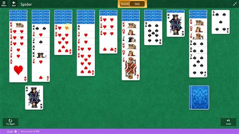 Microsoft Solitaire Collection - Spider - July 18 2017 - YouTube