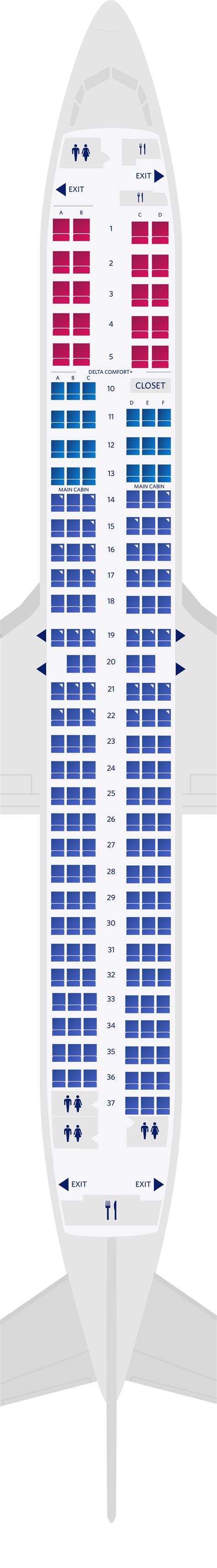 United Airlines 737 900 Seat Map