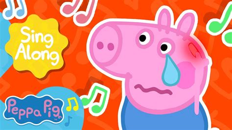 Boo Boo Song WITH LYRICS | Sing Along 🎵 Peppa Pig Nursery Rhymes & Kids ...