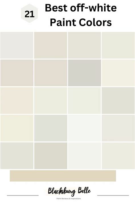 21 Best off-white Paint Colors: Review and Inspiration