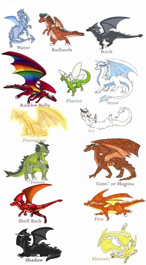 11 best images about dragon species on Pinterest | Cartoon, Other and ...