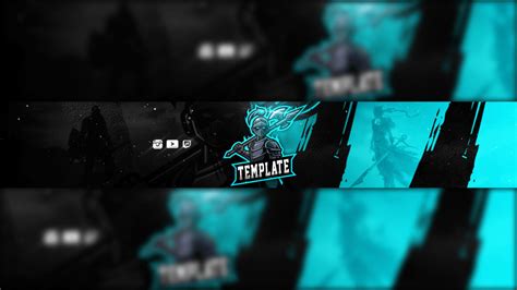 Templar Gaming Clan Mascot Banner | Free PSD - Zonic Design Download ...