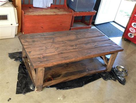 Ana White | DIY Rustic "X" Coffee Table - DIY Projects