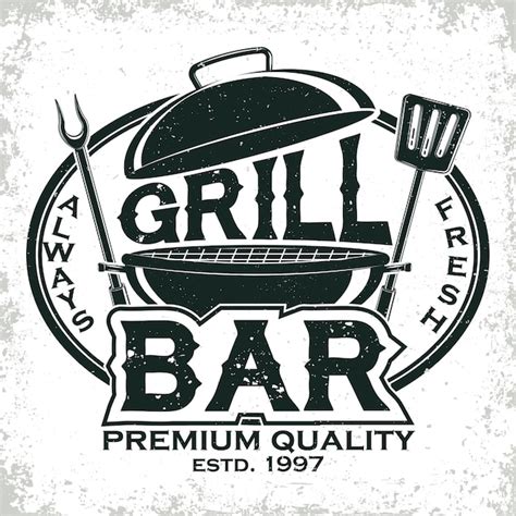 Premium Vector | Vintage barbecue restaurant logo