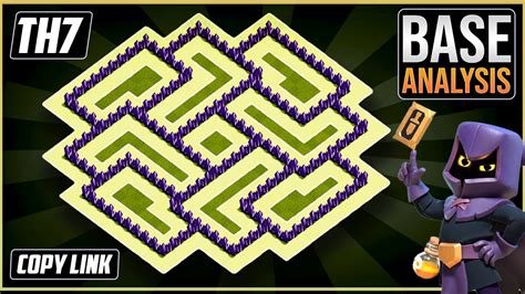 New BEST TH7 HYBRID/TROPHY[defense] Base 2020!! Town Hall 7 Hybrid Base ...