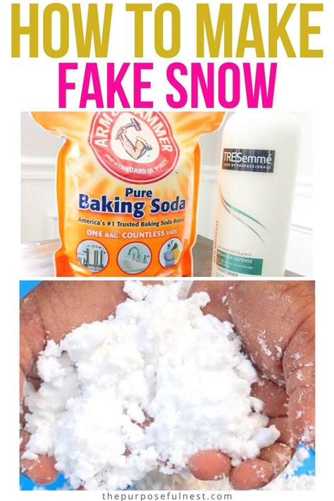 Fake Snow Recipe Easy | Recipe Loving