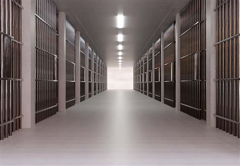 Download Jail Cell Hallway Background | Wallpapers.com