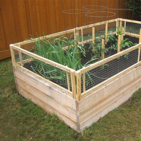 12 Free Raised Garden Bed Plans