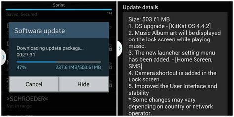 Sprint Samsung Galaxy Note 3 KitKat update begins rolling out – Phandroid