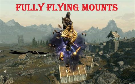 Fully Flying Mounts | Skyrim Mod Download