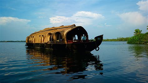 Houseboat Kerala Wallpaper