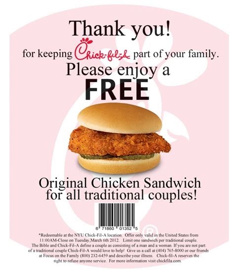 1000+ images about Chick fil A Coupons on Pinterest | On friday, Toys ...