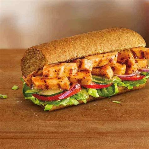 Subway 6" Sweet Onion Chicken Teriyaki Nutrition Facts