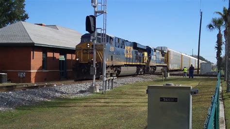 CSX 7578 w/ YN2 paint scheme on Dec. 30, 2011 in Plant City, FL - YouTube