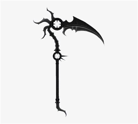 Drawn Grim Reaper Scythe - Cool Grim Reaper Scythe Transparent PNG ...