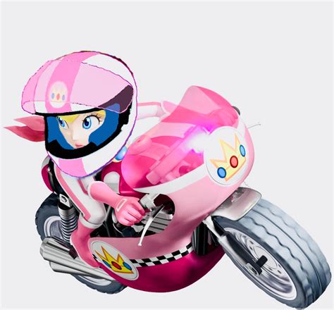 Princess Peach Biker Cosplay