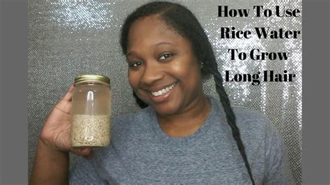 How To Use Rice Water To Grow Long Hair - YouTube