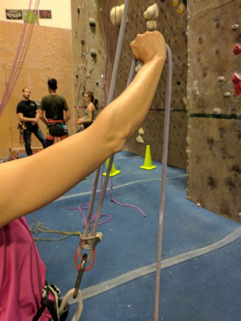 What is a Belay - Learn to Top Rope Belay for Indoor Gym - Rock ...