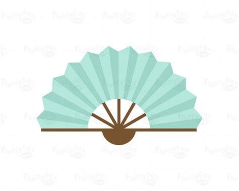 Filipino Hand Fan Clipart