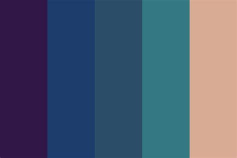 Night and Dusk and Dawn Color Palette