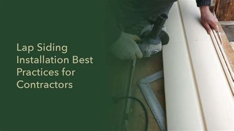 Lap Siding Installation Best Practices for Contractors - RISE Building ...