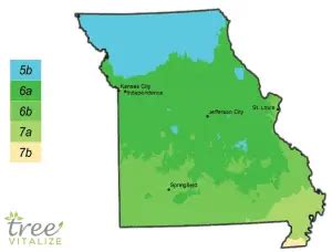 Planting Zones Missouri - Hardiness, Gardening & Climate Zone