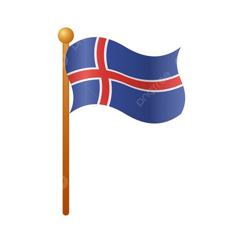 Iceland Flag, Iceland, Flag, Iceland Independence PNG and Vector with ...