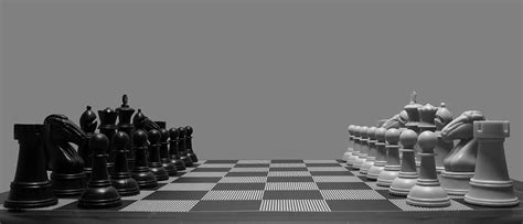 HD wallpaper: white and black chess board set, chess men, game, chess ...