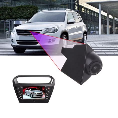 Waterproof CCD Car DVR Front View Camera For VW Volkswagen GOLF Bora ...